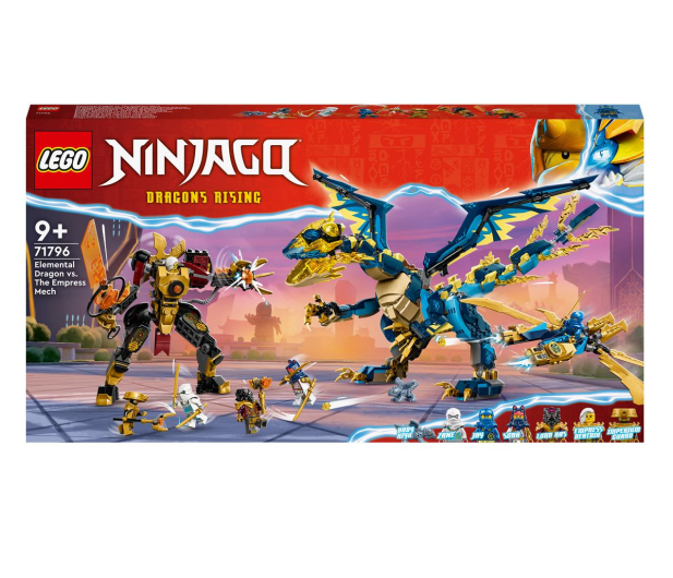 LEGO Ninjago 71796 Smok żywiołu kontra mech cesarzowej - 1141577 - zdjęcie